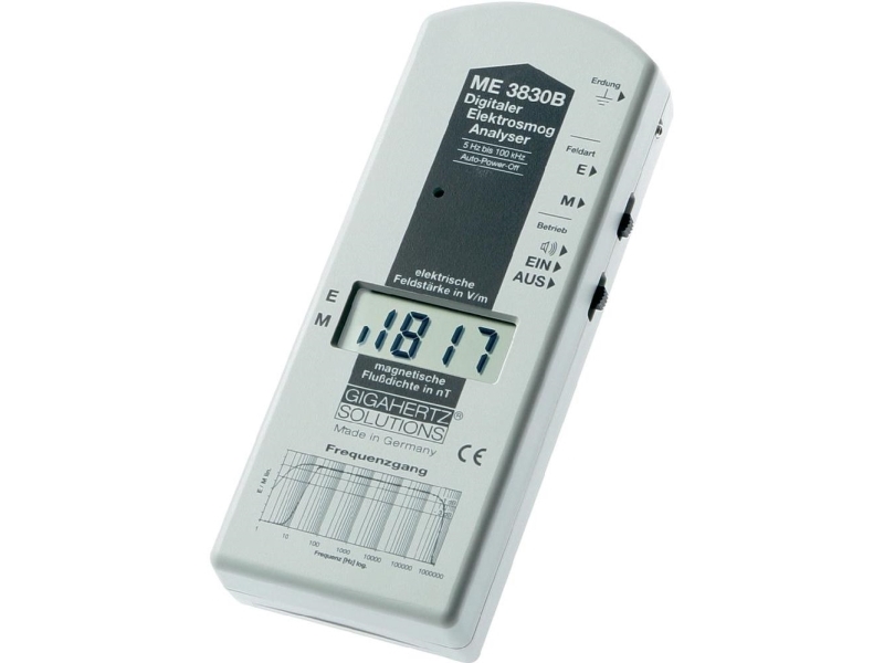 Gigahertz Solutions ME 3830B Lavfrekvens (LF) -elektrosmogmåler | EL Artiklar - Verktyg för EL - Mätutrustning för miljö | GameStuff
