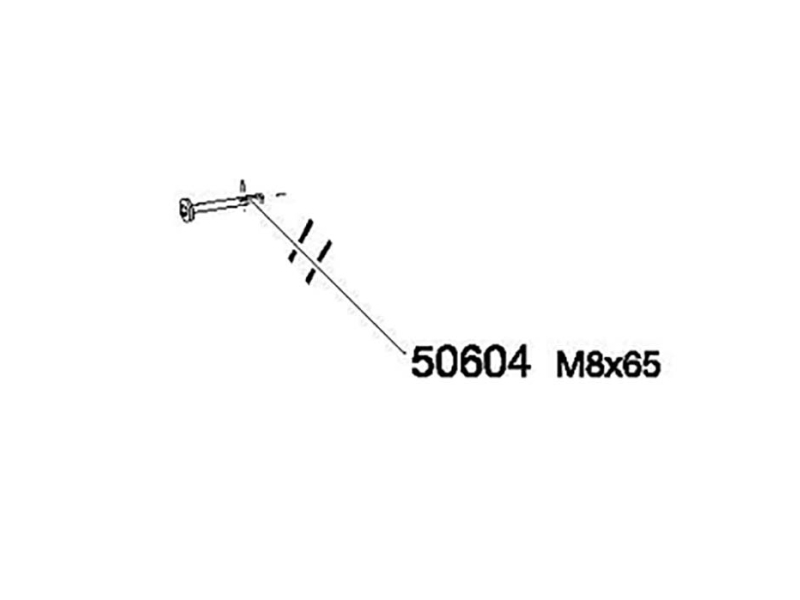 Thule unbr.bult k6s m8x65 | Bilvård & Biltillbehör - Transportutrustning - Cykelställ - Reservdelar | GameStuff