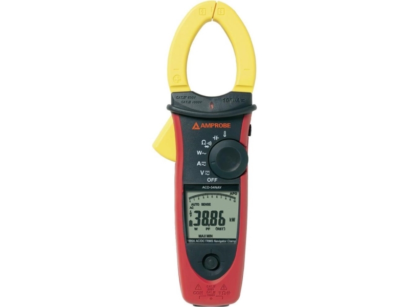 Beha Amprobe 3729989 Strømtang , Hånd-Multimeter Digital Cat Iii 1000 V, Cat Iv 600 V Visning (Counts): 10000