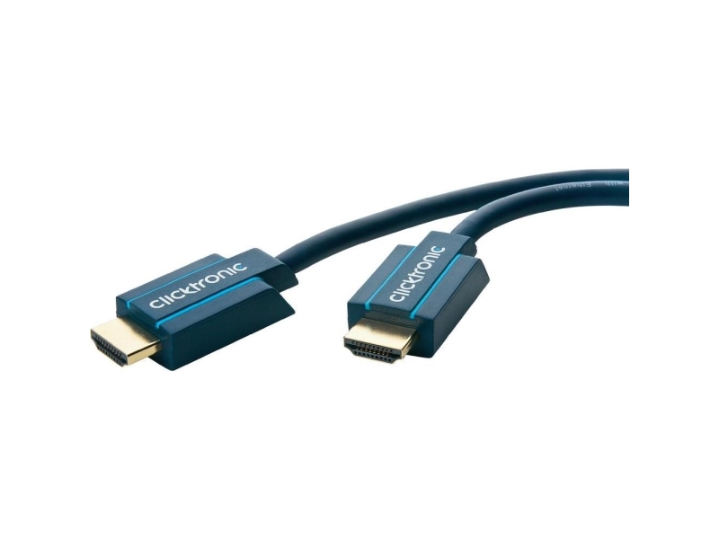 Clicktronic 20M High Speed Hdmi, 20 M, Hdmi Typ A (Standard), Hdmi Typ A (Standard), 2,25 Gbit/Sek, Blå