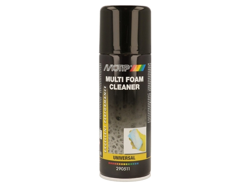 Motip Multi Foam Cleaner - multiskum 200ml. | Bilvård & Biltillbehör - Utvändiga utrustning för bilar - Motorolja | GameStuff