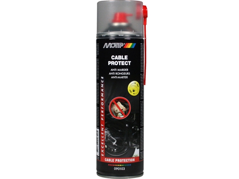 Motip Kabelbeskyttelsesspray 500ml. | Bilvård & Biltillbehör - Utvändiga utrustning för bilar - Motorolja | GameStuff