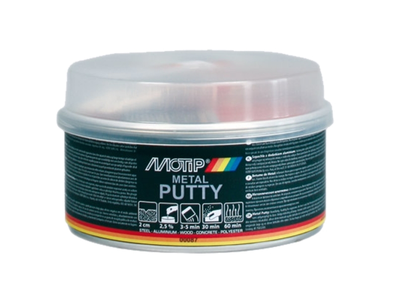 Produktfoto för MOTIP Metal putty - Spackel 1 kg