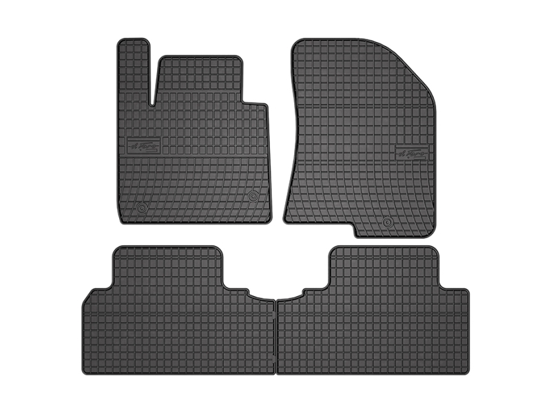 Gummimåtter Kia Carens IV minivan, 2013-2019