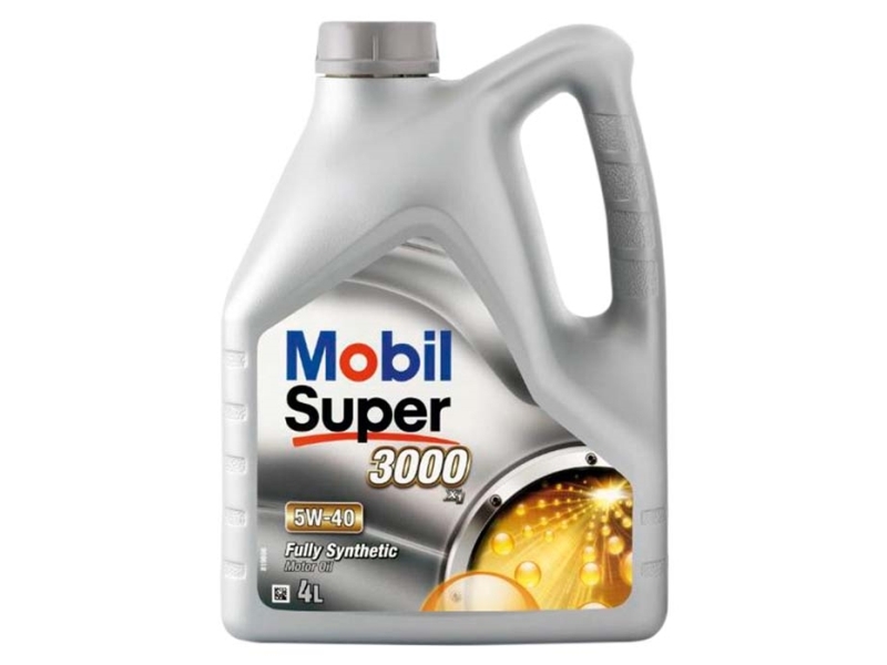 Mobil Super 3000 5W40 helsyntetisk olja, 4 L