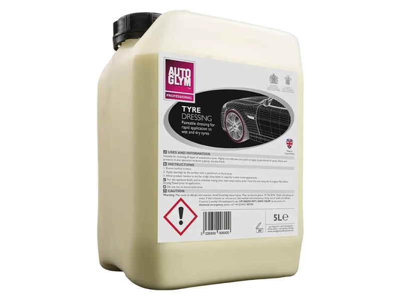 Autoglym Tyre Dressing 5L High Gloss Dækglans | Bilvård & Biltillbehör - Bilvård märken - Autoglym | GameStuff