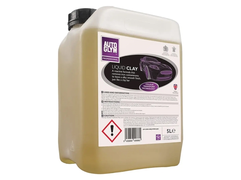 Autoglym Liquid Clay 5L Rengöringsmedel för rost och nedfall från flygplan | Bilvård & Biltillbehör - Bilvård märken - Autoglym | GameStuff
