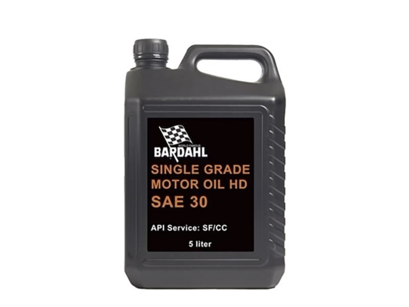 Bardahl 5 Ltr. Hd30 Singlegrade