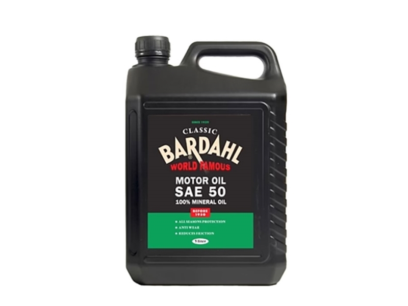 Bardahl 5 Ltr. Sae50 Singlegrade Classic | Bilvård & Biltillbehör - Utvändiga utrustning för bilar - Motorolja | GameStuff