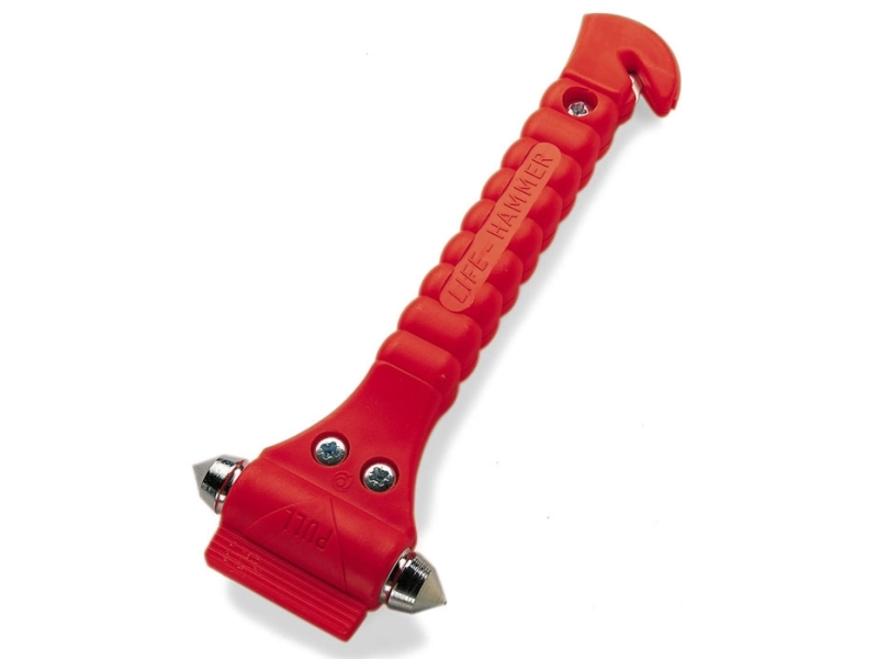 Lifehammer rød | Bilvård & Biltillbehör - Säkerhetsutrustning för Bilen - Olyckshjälp | GameStuff