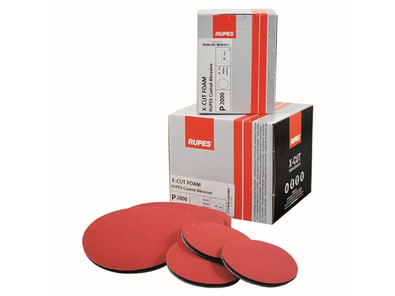 Rupes skum sliberondel, Ø:125 mm. P3000, 20 stk. | Bilvård & Biltillbehör - Exteriör Bilvård - Tillbehör för Polering | GameStuff