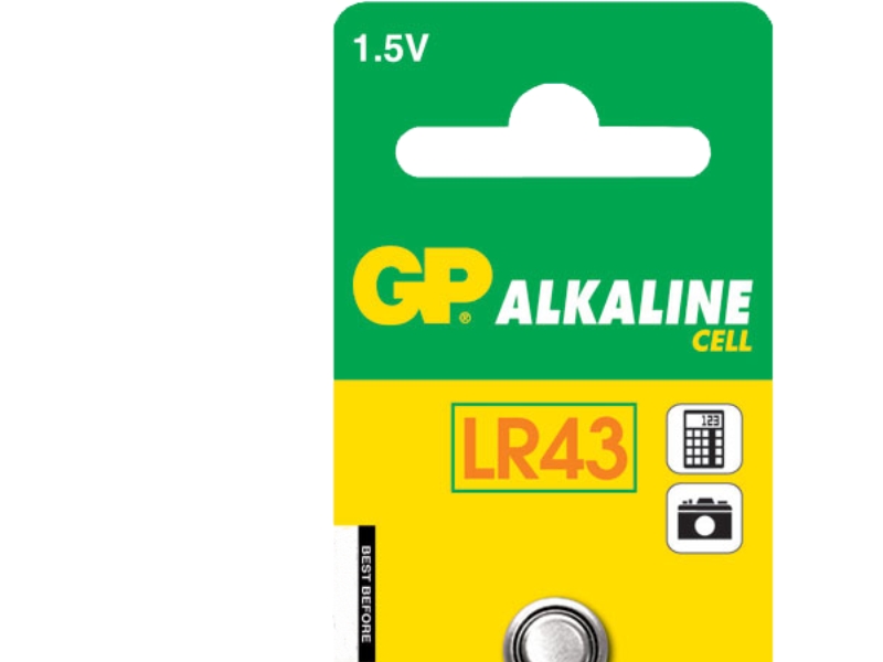 GP Batteries Alkaline Cell 186, Engångsbatteri, Alkalisk, 1,5 V, 1 styck, Rostfritt stål, 4,2 mm | EL Artiklar - Batteri - Knappcell batteri | GameStuff
