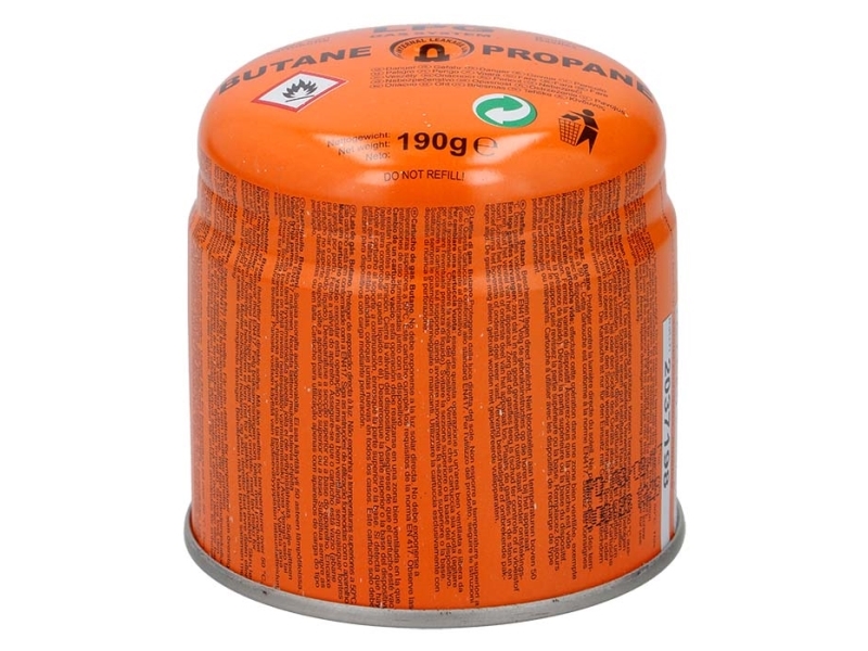 Butangasbehållare, för gasspisar, 190g | Trädgården - Grillar - Gasolgrillar | GameStuff