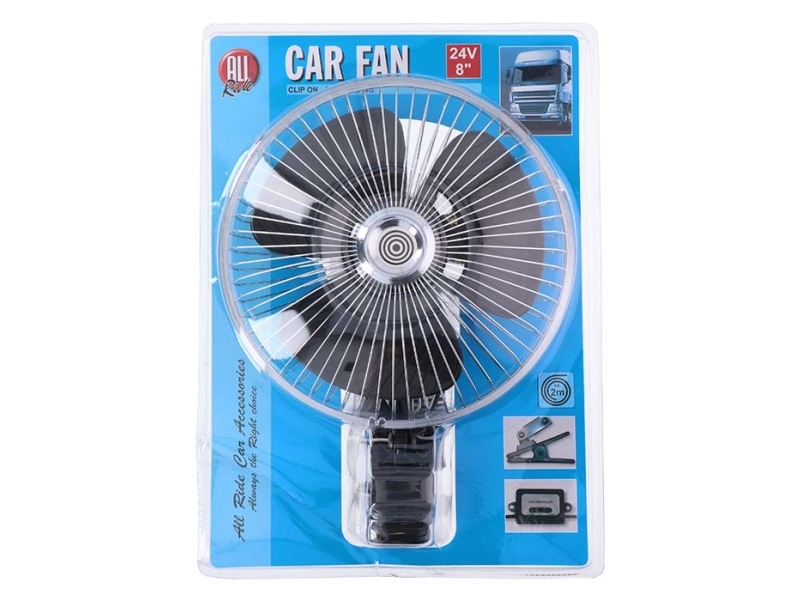 Allride-fläkt 24V, 8, klämfäste, 2 m. ledni | Bilvård & Biltillbehör - Bilens Interiörutrustning - Övriga | GameStuff