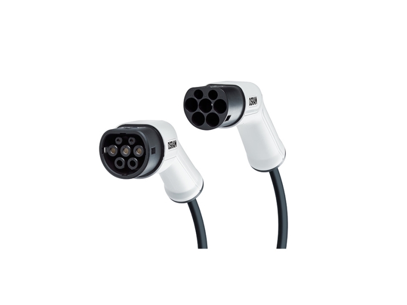 Osram BATTERYcharge Ladekabel - Type 2 - 1 Fase - 16A - 3,6 Kwh - 5 m. | Bilvård & Biltillbehör - Garage utrustning - Laddningsställ & Laddkablar | GameStuff