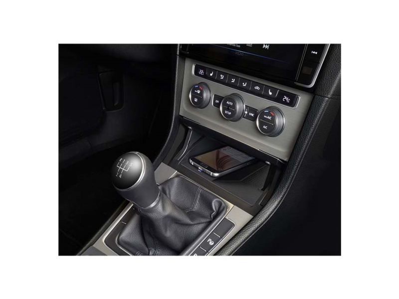 Alpine QI trådløs lader til indbygning Golf 7 | Bilvård & Biltillbehör - Säkerhetsutrustning för Bilen - Batteri underhåll | GameStuff