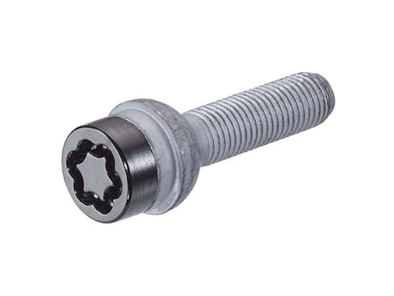 Mcgard låsebolt m14x1.50 kugle sort