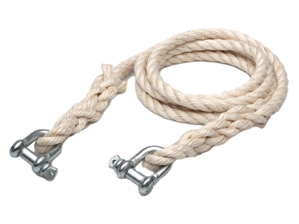 Sisal bogserlina Jumbo 2500kg 2500kg 3m | Bilvård & Biltillbehör - Säkerhetsutrustning för Bilen - Olyckshjälp | GameStuff