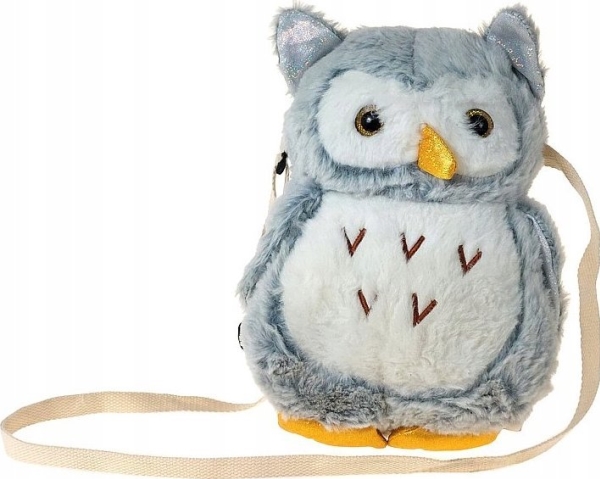 Multigra Tasche Plüsch Eule