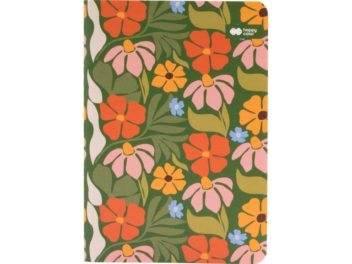 Happy Color Notes szyty A6/32K linia Bloom boho HAPPY COLOR