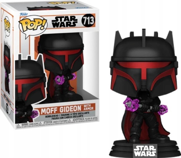 Funko Pop! Vinilinė Figūrėlė: Star Wars - Moff Gideon With Armor, 9.5 Cm