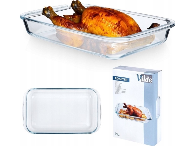 Vilde Ildfaste Glasfade 34,5X20,5X5 Cm 2,2 L