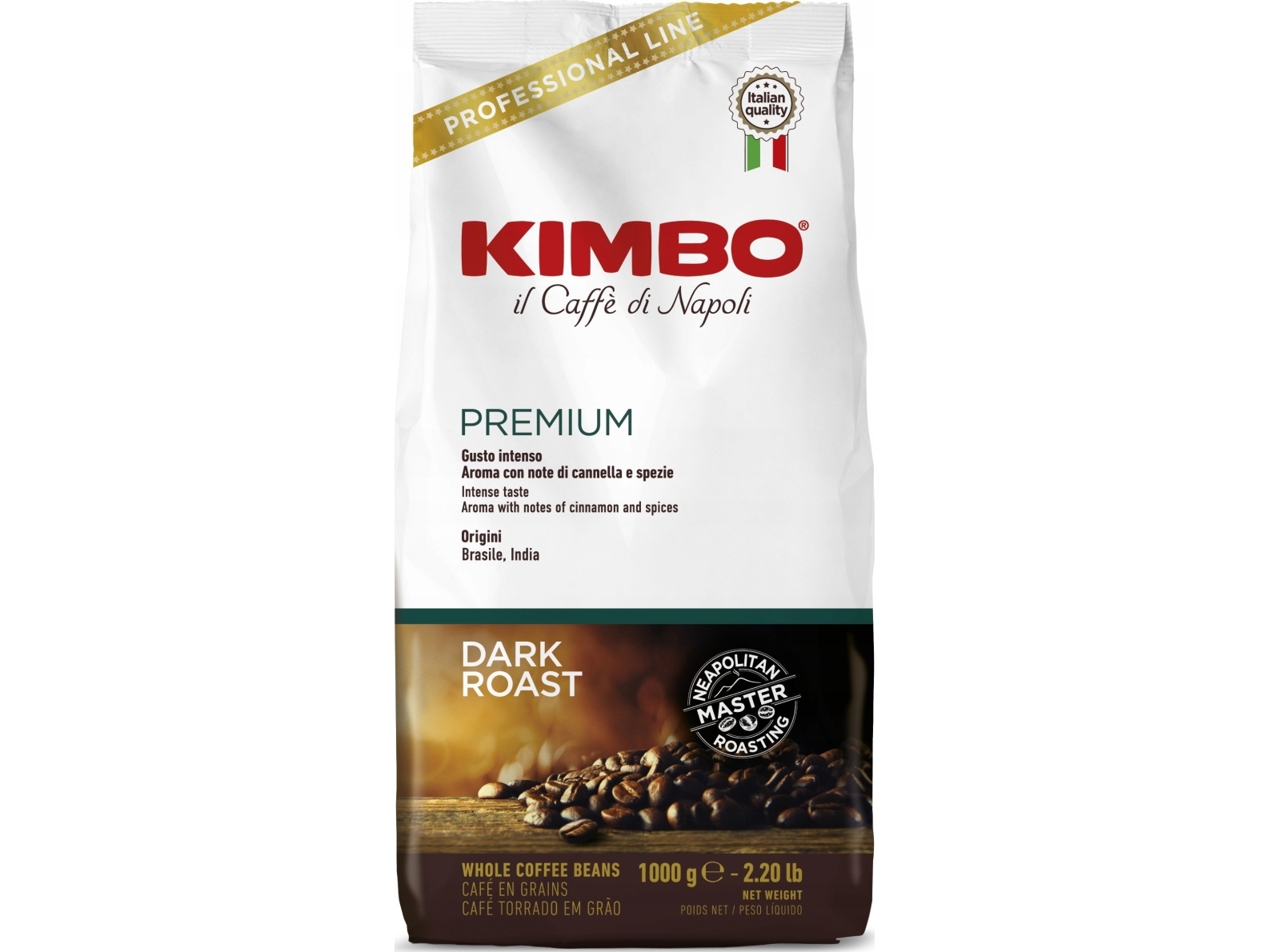 Kimbo Premium papukahvi 1 kg