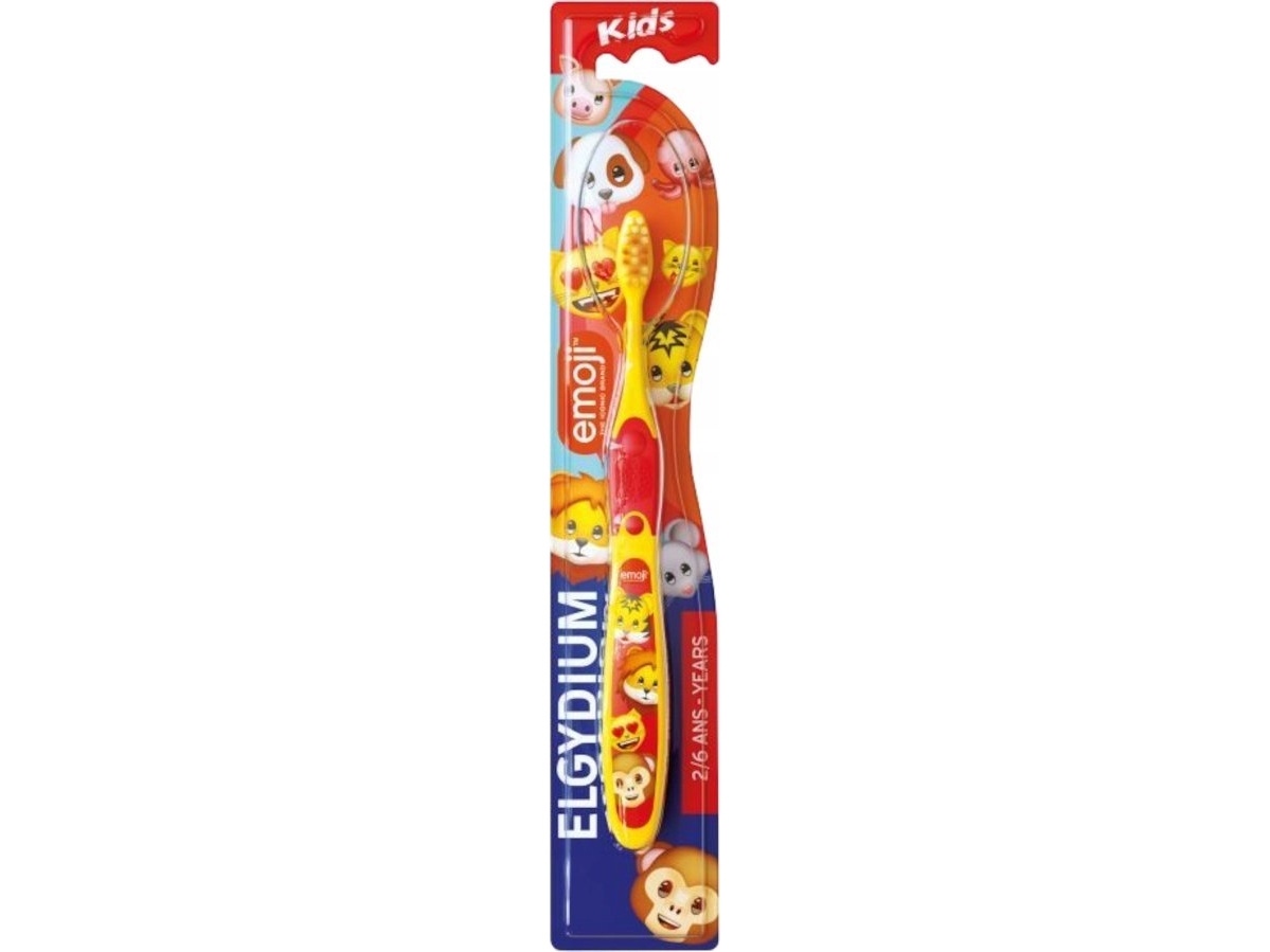 Dantų Šepetėlis Elgydium Otc Elgydium Šepetėlis Kids Emoji 2-6 M