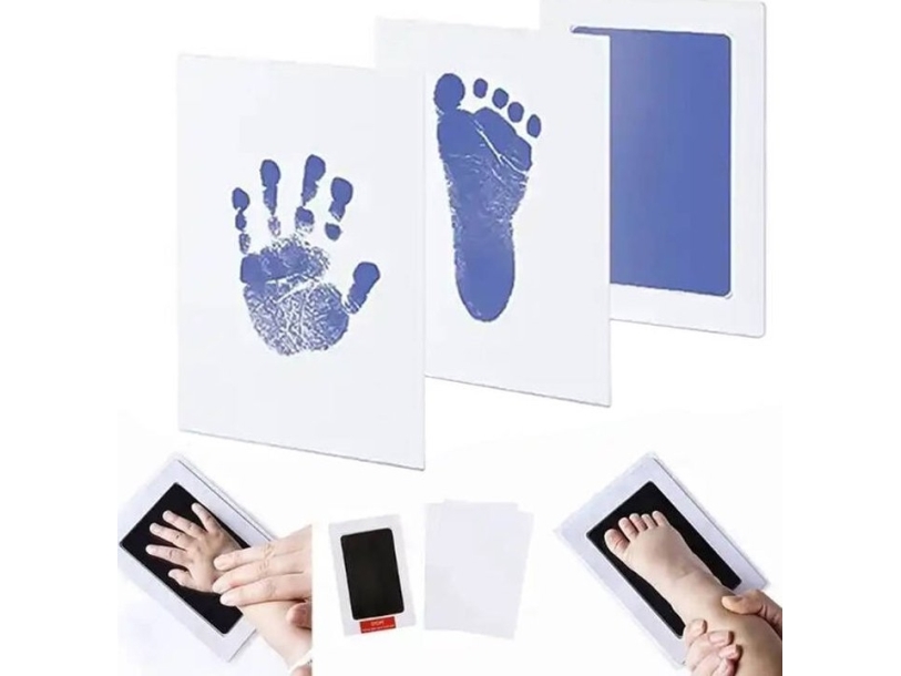 Aptel smutsfritt set för att göra hand-/fotavtryck av barn DA82A | N - A | GameStuff