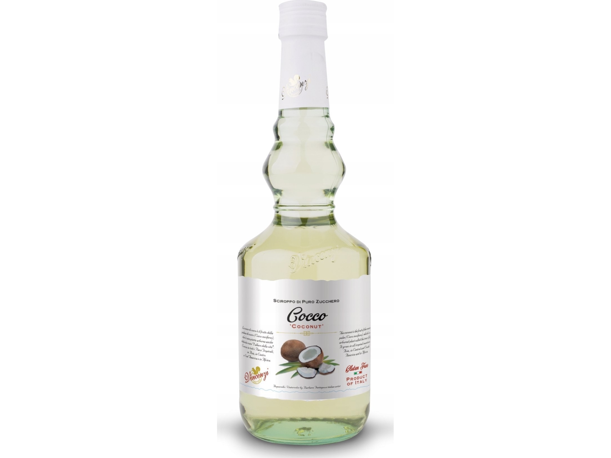 Inecto Sirupas VINCENZI Kokosnöt 700ml | Köksapparater - Juice, is och vatten - Sodastream | GameStuff