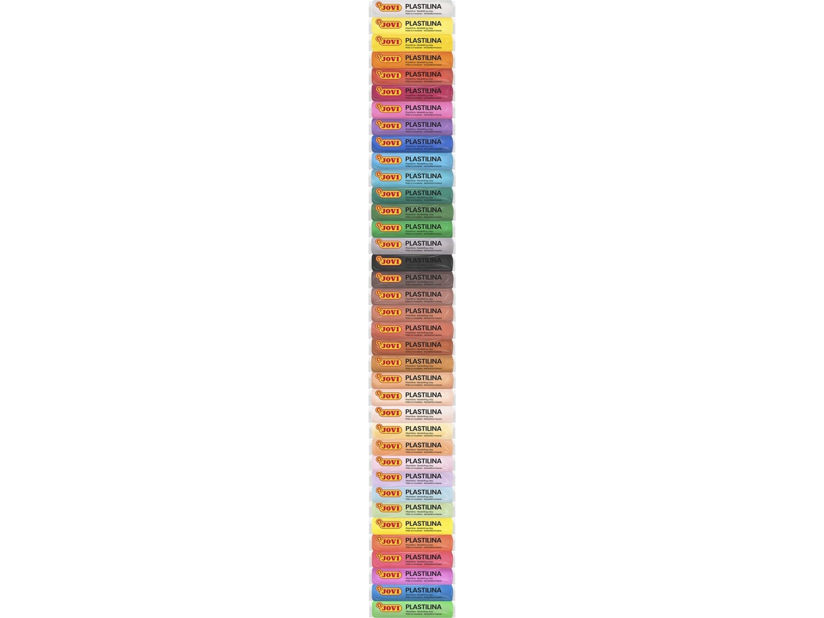 Harrows Plastilinas Jovi, 15 G., 37 Vnt.