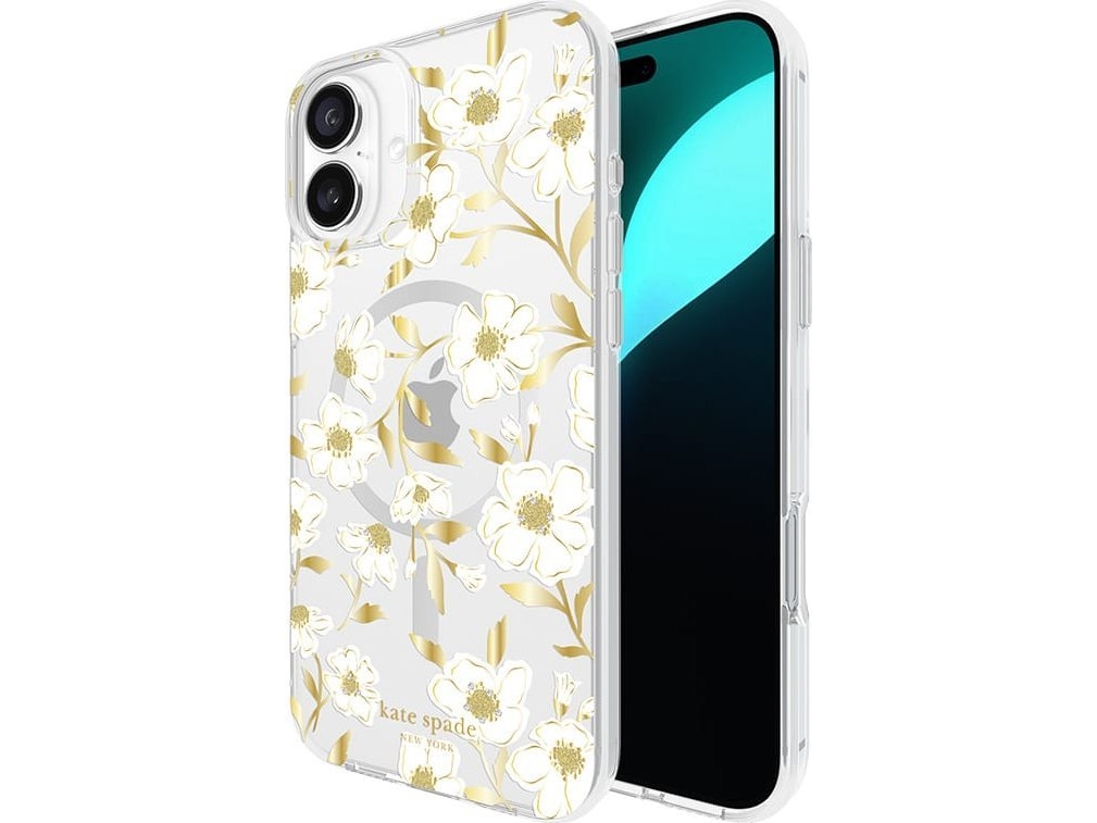 Kate Spade New York Protective Gems Magsafe – Hülle Für Iphone 16 Plus (Sunshine Floral)