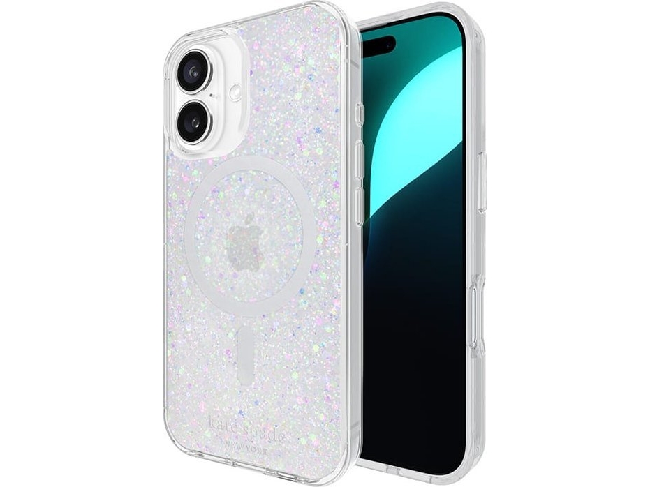 Kate Spade New York Protective Magsafe – Hülle Iphone 16 (Chunky Glitter)