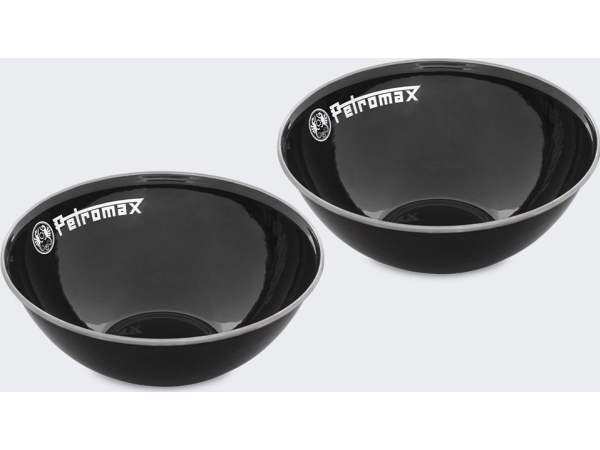 Petromax Miski Emaliowane Petromax 10 L 2 Szt BLACK | Utomhus - Camping - Övrig utrustning | GameStuff