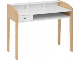 Atmosphera Børneskrivebord i skandinavisk stil, ben af genbrugstræ, 100 x 52 x 85 cm