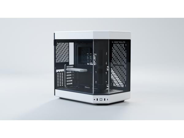 Hyte Y60 Midi Tower, Tempered Glass - Black/White
