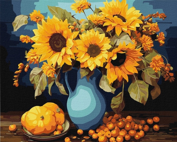 Mal efter tal - Sunflower harmony