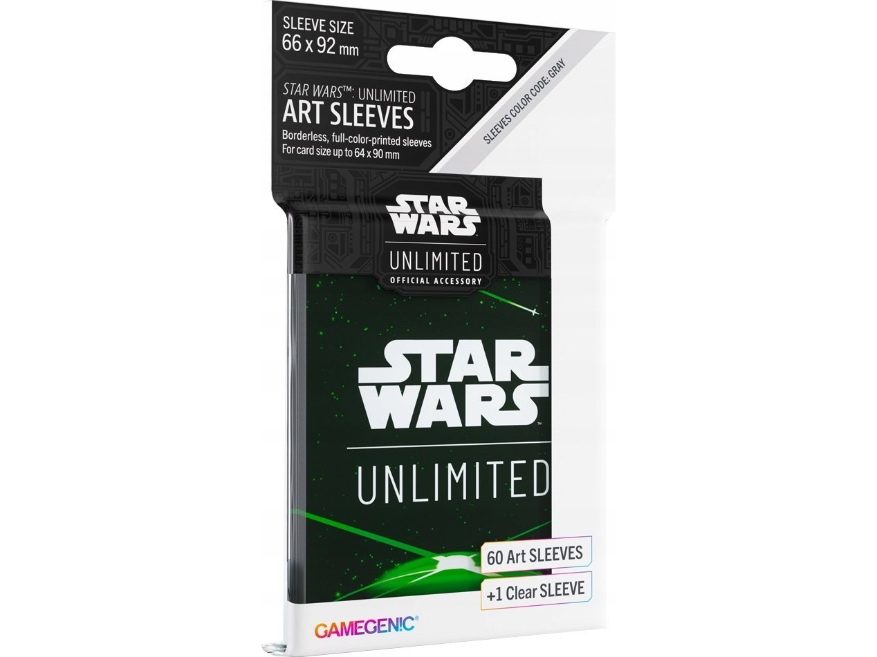 Gamegenic Star Wars Unlimited art-sleeves kortfodral grön