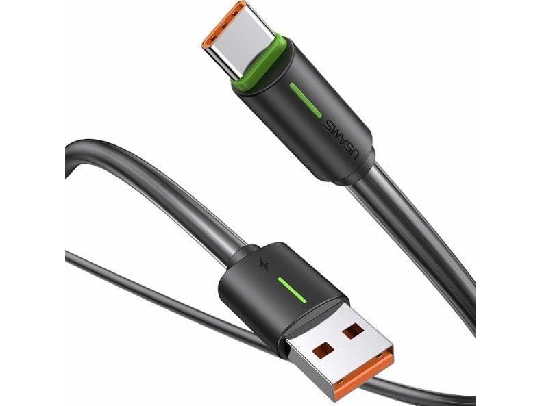 Kabel Usb Usams Usb-A - Usb-C 1 M Czarny