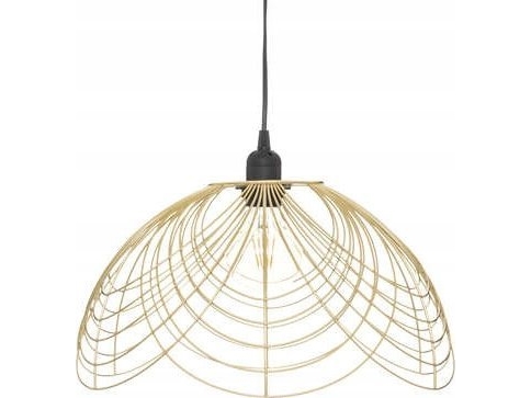 Atmosphera Pendellampa Modern Carrie Pendellampa Guld Ø 38 Cm