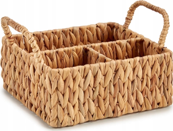 Present Dekor Förvaringskorg med handtag, vattenhyacint | N - A | GameStuff