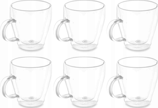Vivalto Set Becher Mit Doppeltem Boden Und Wänden, 6-Tlg., 270 Ml