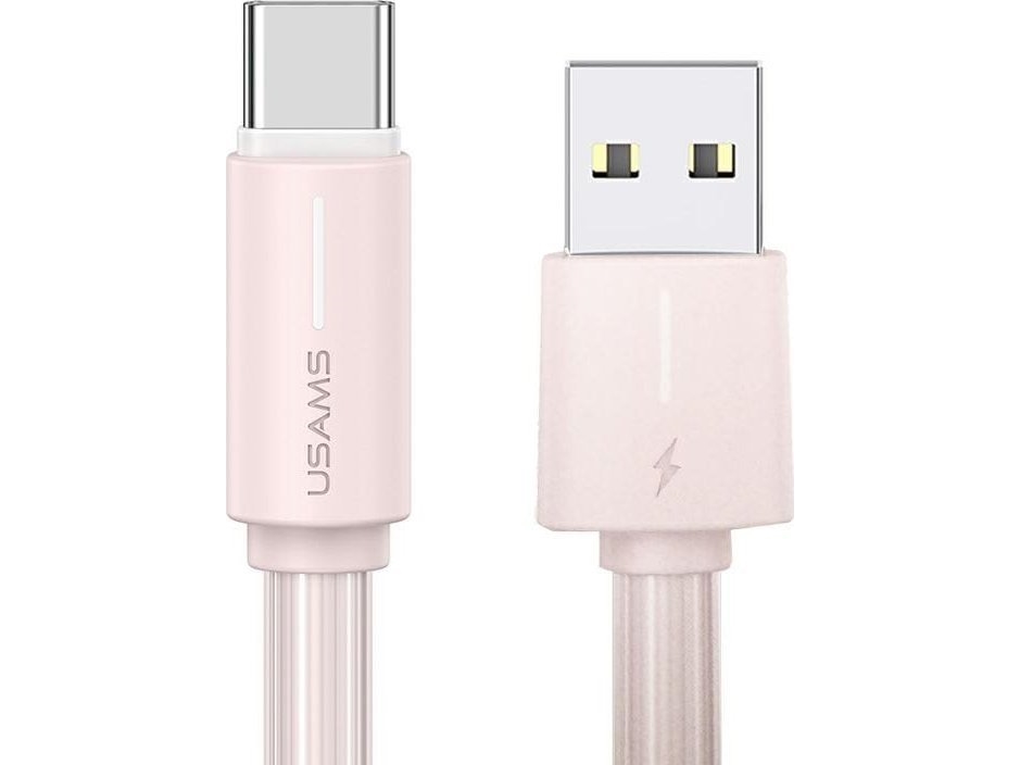 Kabel Usb Usams Usb-A - Usb-C 1 M Różowy