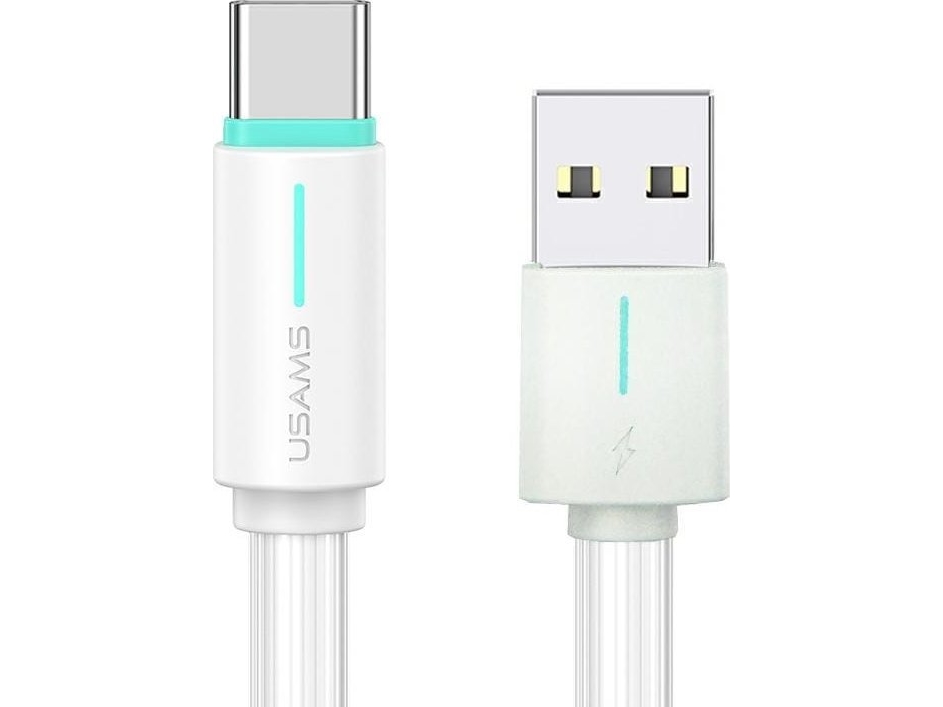 Usams Usb-A - Usb-C 1 M Usb-Kabel Weiß