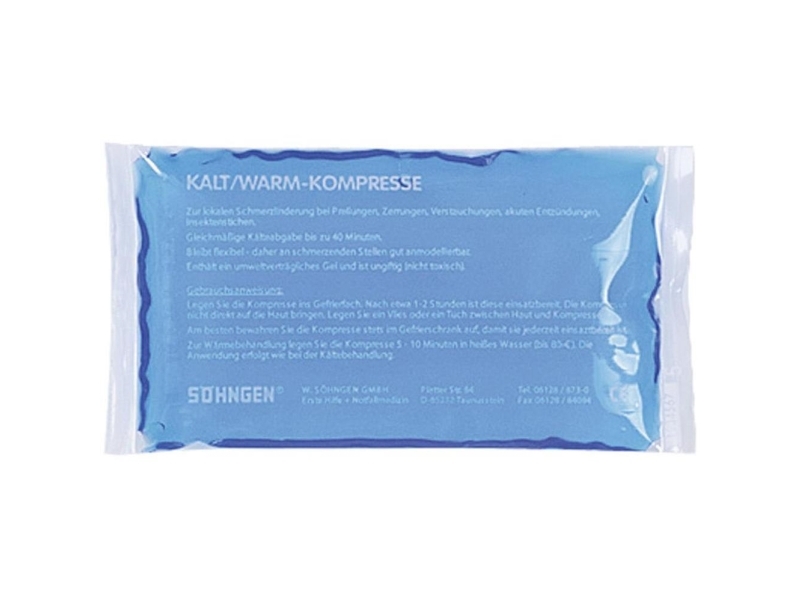 Söhngen Kühlpad 8 Cm X 13 Cm Blau