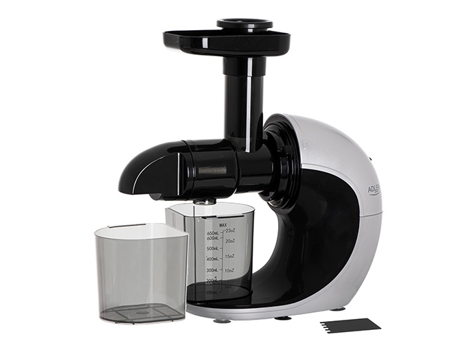 Adler Slow Juicer 4130, Långsam juicepress, Svart, Rostfritt stål, Svart, 105 RPM, 0,95 l, 0,65 l | Köksapparater - Juice, is och vatten - Juicer och långsamma juicepressar | GameStuff