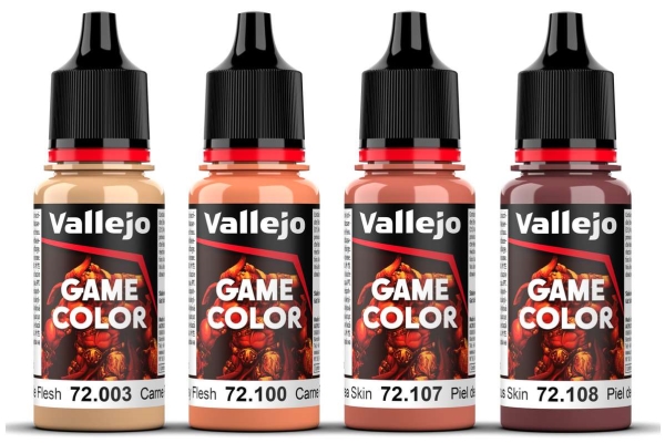 Game Color, Pale Skin Set 4X18ml