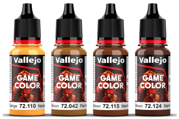 Game Color, Leather Set 4X18ml