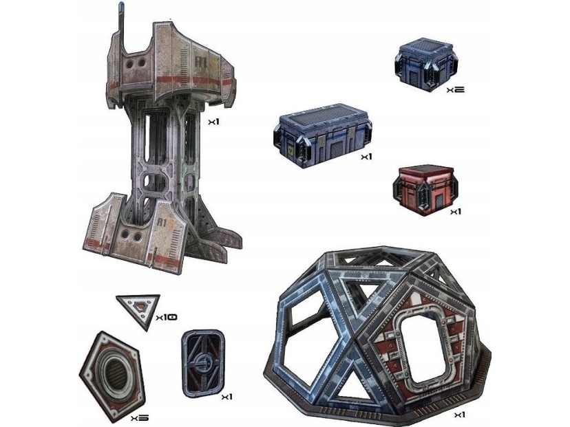 Battle Systems Ltd BattleSystems: Outlands Explorer Station | Hobby - Modellbygge - Metallbyggsats | GameStuff