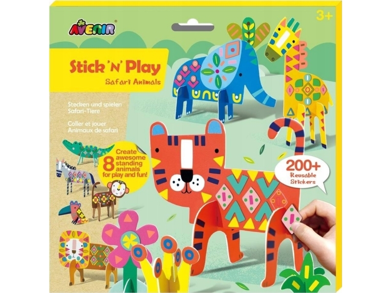 Stickn Stick "N" Play - Zwierzta Safari